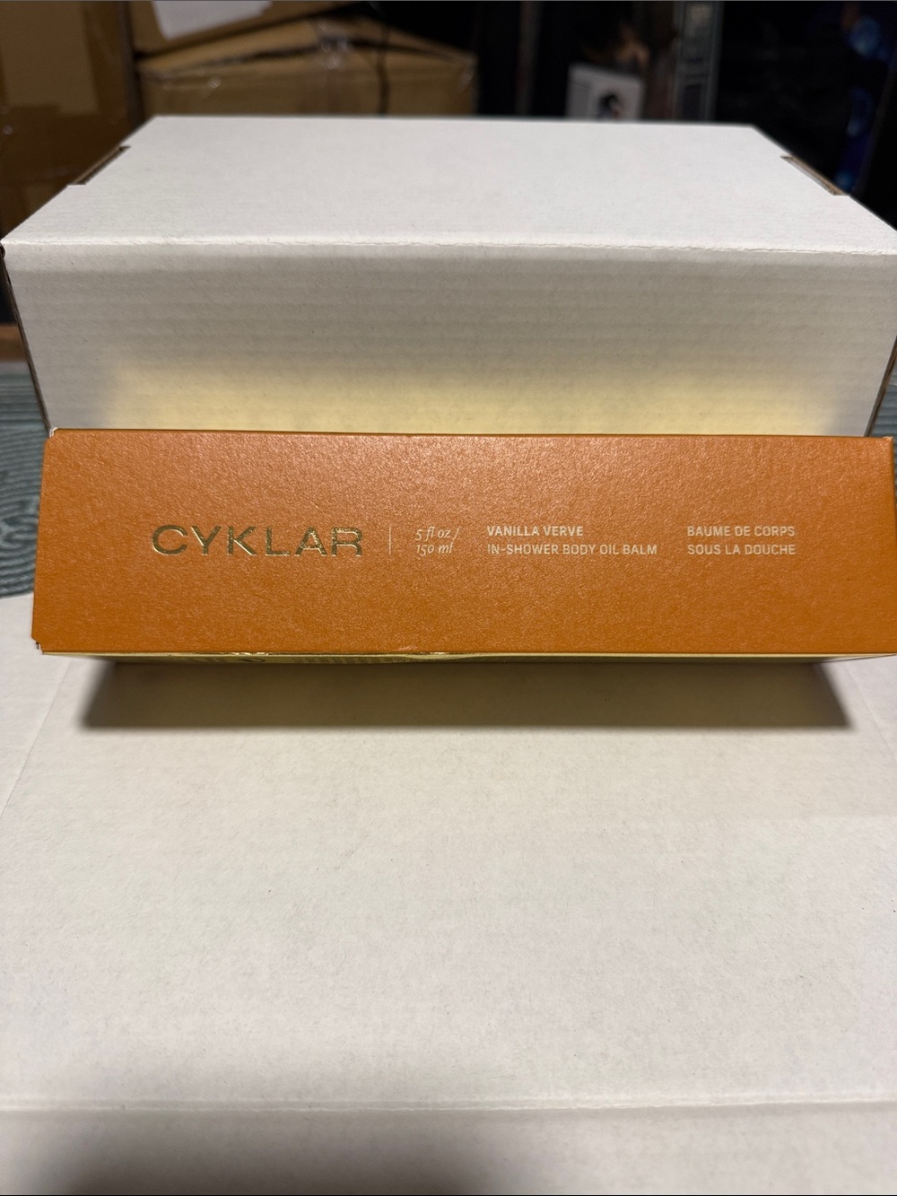 Cyklār Vanilla Verve In-Shower Body Oil Balm - Amber - Picture 2 of 2